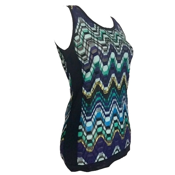 NIC + ZOE ‘ZigZag’ Knit Top | S - Picture 5 of 9